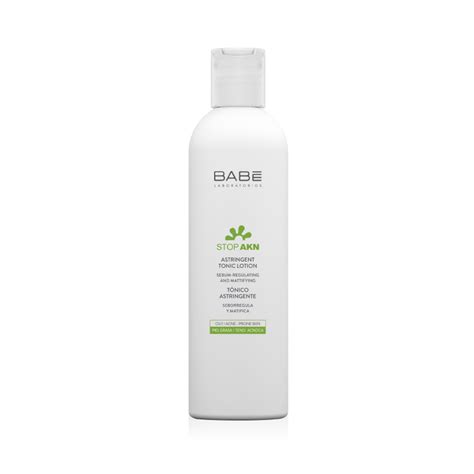 Toner cân bằng da dầu mụn Babe Stop AKN Astringent Tonic Lotion
