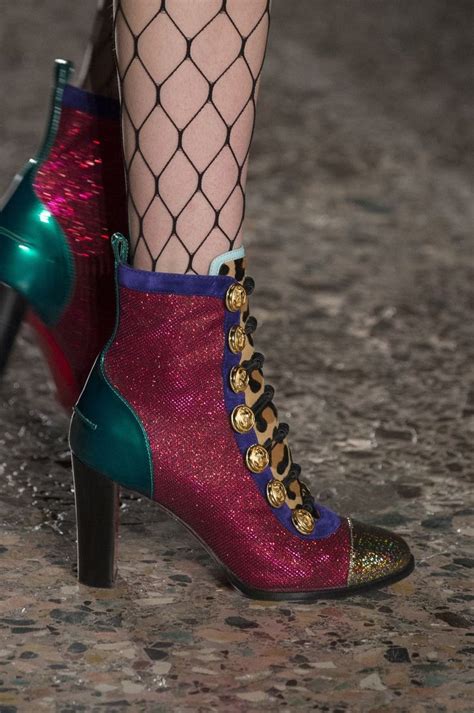 Daizy Shely at Milan Fashion Week Fall 2017 | Boots, Shoe boots, Unique ...