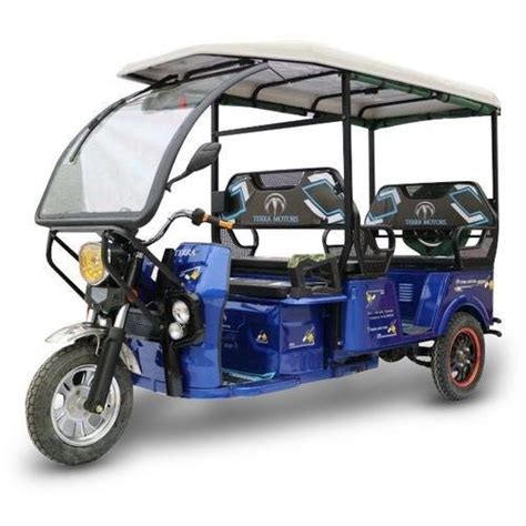 Tera Terra Motors Battery Operated E Rickshaw Vehicle Capacity 4