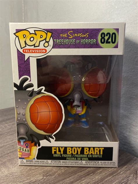 Funko Fly Boy Bart The Simpsons Treehouse Of Horror No 820 Hobbies