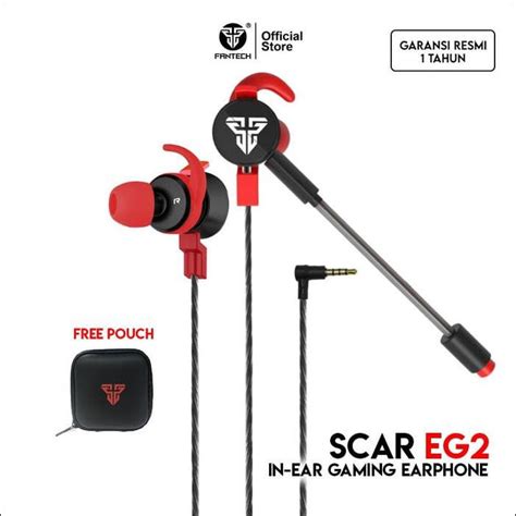 Jual FANTECH SCAR EG2 EARPHONE MOBILE GAMING GARANSI RESMI | Shopee ...