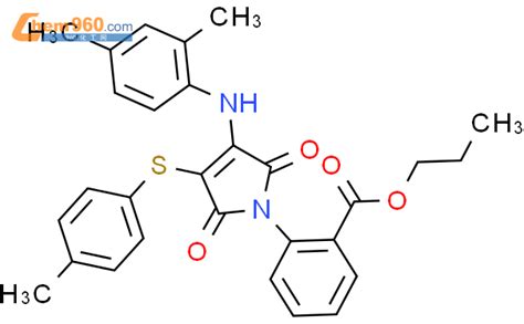 6894 56 0 Propyl 2 3 2 4 Dimethylphenyl Amino 4 4 Methylphenyl