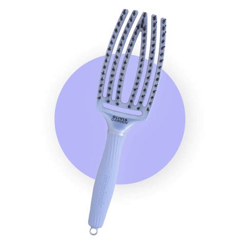 Olivia Garden Fingerbrush Combo Pearl Blue Kappersoutlet