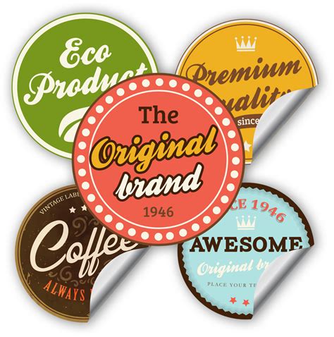 Печать наклеек, стикеров и этикеток в Киеве. Срочное изготовление