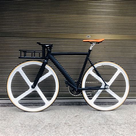 Faixa de bicicleta fixie quadro da liga alumínio 700c 52cm 4 raios roda