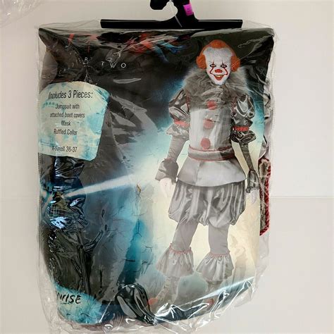 It Chapter Two Pennywise Costume + Mask Adult XS Worn Once | eBay