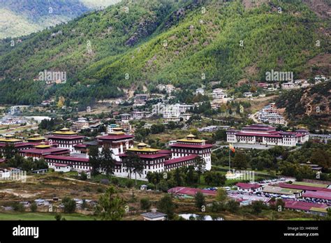 Kingdom Of Bhutan Royal Palace In Bhutan Stock Photo Alamy