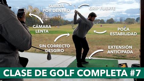 CLASE De GOLF COMPLETA 7 TRABAJO DE PRETEMPORADA YouTube