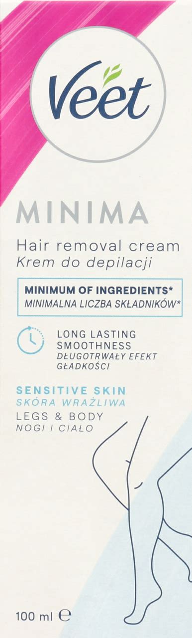 VEET, Minima , krem do depilacji, ciało i nogi, skóra wrażliwa, 100 ml ...