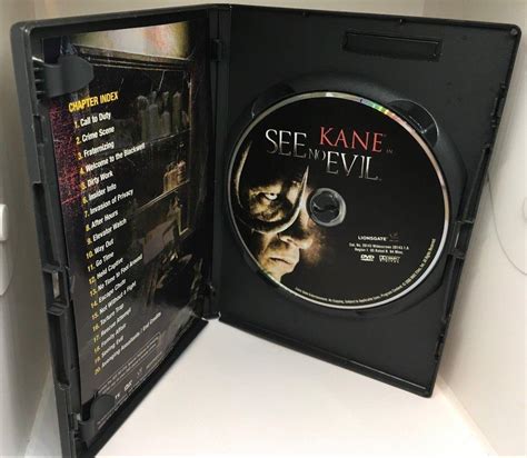 See No Evil Kane Widescreen DVD (2006 Lionsgate) 31398201434 | eBay