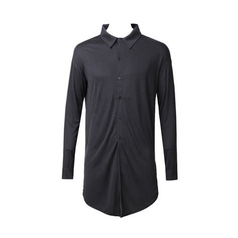 Latina Dan A Topo Masculina Camisa De Manga L Grandado