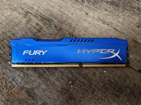 Kingston Hyperx Fury Blue Ddr3 8gb 1x8gb 1333mhz Cl9 15v Aukro