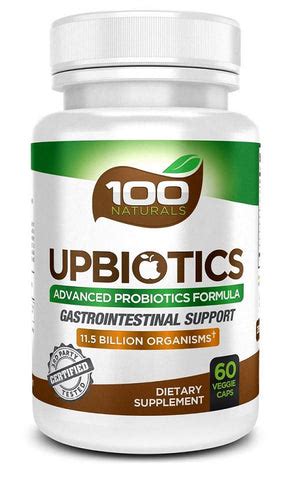 UpBiotics Advanced Probiotics – 100Naturals