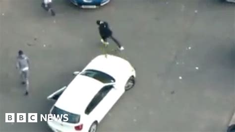 Footage Records Aftermath Of Birmingham Shooting