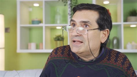 Portrait Of Mature Old Man With Paranoia And Schizophrenia Paranoid Mature Man Looking Around