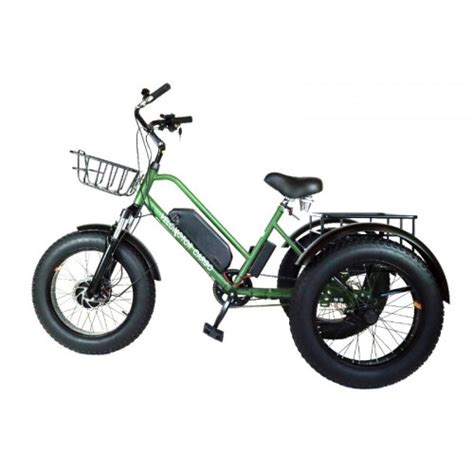 Электровелосипед трехколесный грузовой FATBIKE 500ВТ Веломотор 2024