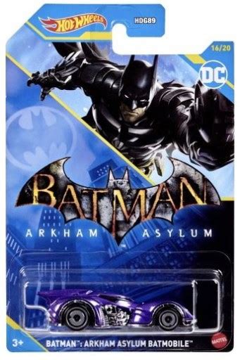 Hot Wheels Batman Batmobile Arkham Asylum Hlk Dc Cena Opinie Samochody I