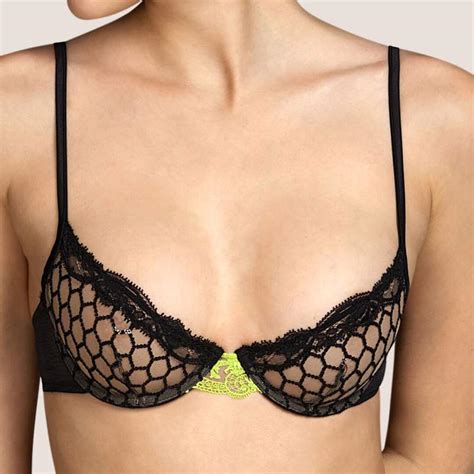 Black Non Wired Padded Bra Andres Sarda Sales Black Lace Lingerie