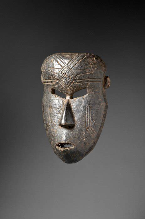 Wood, metal - Mask - Catawiki