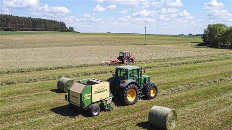 Sianokiszonka 2022 Od A Do ZI PokosZbiory TrawUrsusJohn Deere