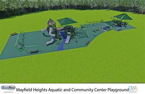 New Playground At Mayfield Heights Community Aquatic Center Project Site Could Open In August