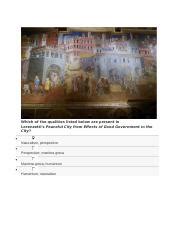 Art History Unit 3 Milestone 10 Docx Which Of The Qualities Listed