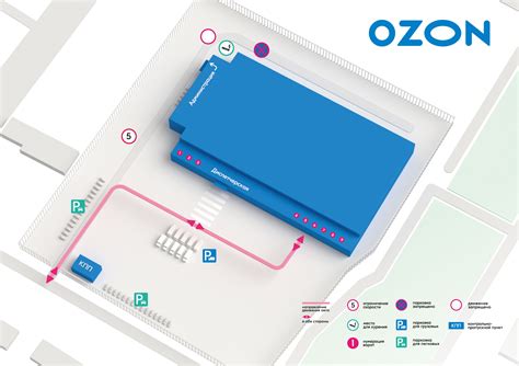 Карта складов ozon