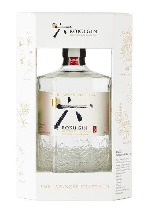 Suntory Roku Gin 6 Japan 70 cl. - 43% - GIN - VIN MED MERE .DK