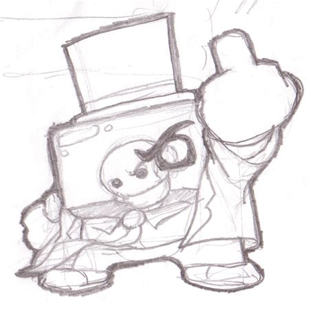 Edmund McMillen On Twitter The OG Super Meat Boy Pencil Sketches