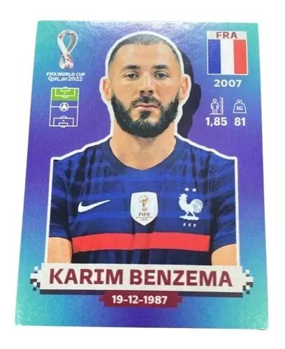 Lamina Karim Benzema Mundial Qatar 2022 Original 13 990 En San