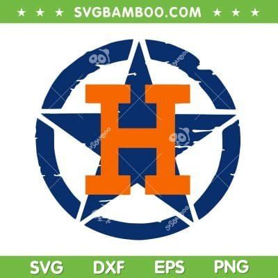 Houston Astros Star Logo SVG, Astros Baseball