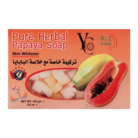 Order Yc Pure Herbal Papaya Soap 100g Online At Best Price In Pakistan