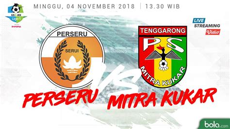 Tekuk Mitra Kukar Perseru Keluar Dari Posisi Juru Kunci Indonesia