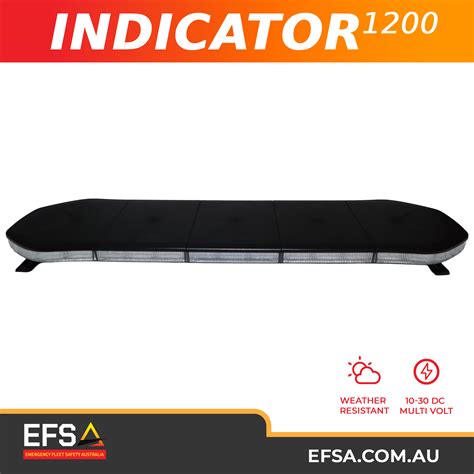 1200mm Amber Light-bar - Reliable Safety Illumination