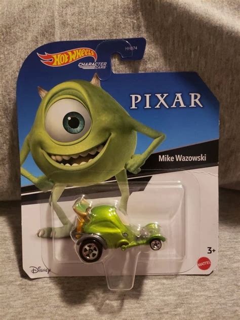 HOT WHEELS DISNEY Pixar Mike Wazowski Character Car Version New Monsters Inc 5 00 PicClick UK