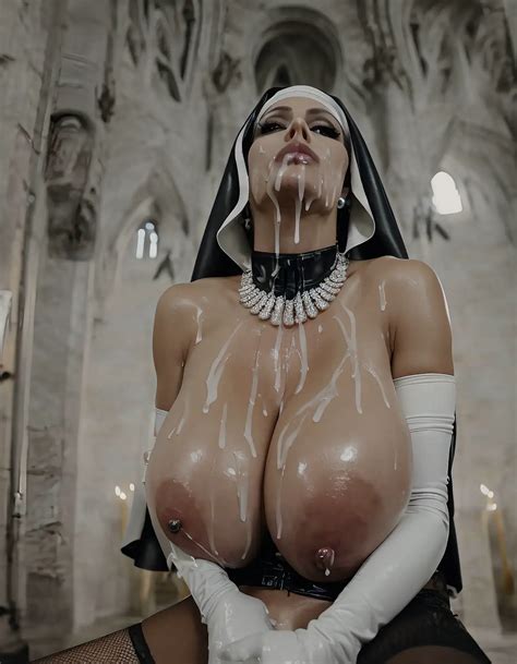 AI Porn Image Of Busty Gigantic Boobs Huge Boobs Long Hair Looking At Viewer Nipples POV