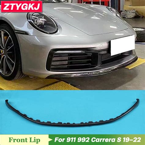 P Style High Quality Carbon Fiber Front Bumper Lip Splitters For