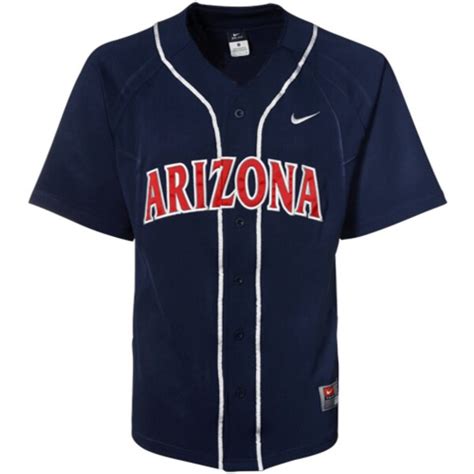 Nike Arizona Wildcats Performance Replica Baseball Jersey - Navy Blue | University of Arizona ...