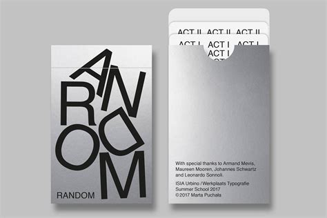 card game • random (2017) on Behance