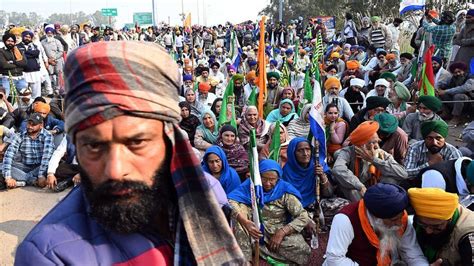 Farmers Protest Protesters To Resume Delhi March Over Crop Prices Bbc News