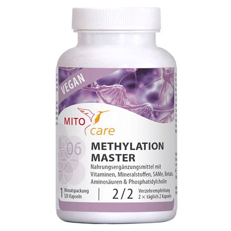 Methylation Master Von MITOcare 120 Kapseln