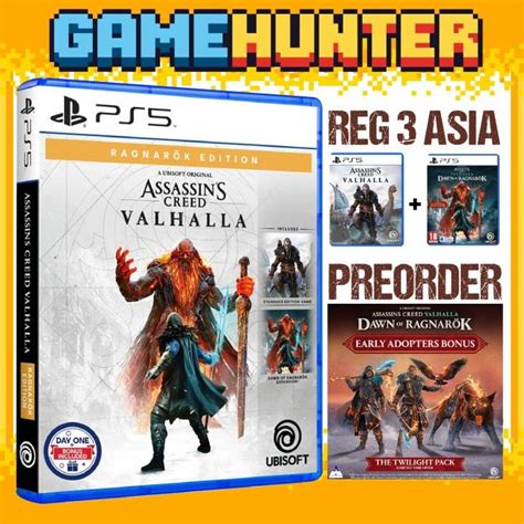 Jual Ps5 Assassins Creed Valhalla Ragnarok Edition Dawn Of Ragnarok