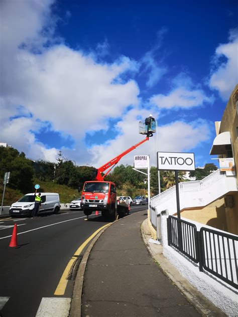 Los Trabajos De Cambio A Tecnolog A Led Del Alumbrado P Blico Avanzan Y