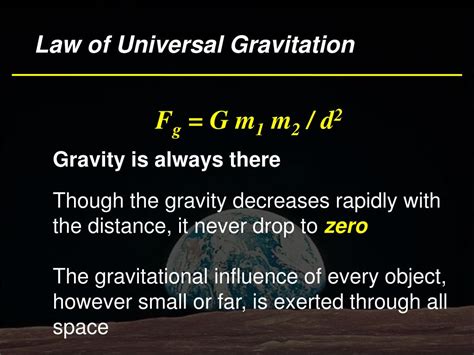 PPT - Universal Gravitation PowerPoint Presentation, free download - ID ...