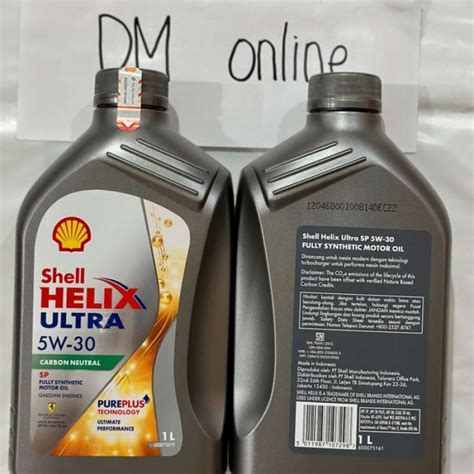 Promo Shell Helix Ultra W L Dexos Oli Mobil Full Synthetic