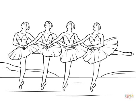 ballet coloring pages    print