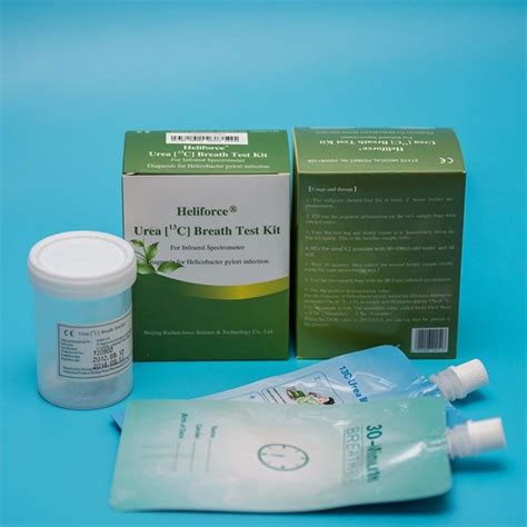 H. Pylori in-Vitro Diagnostic Reagent C13 Urea Breath Test Kit ...