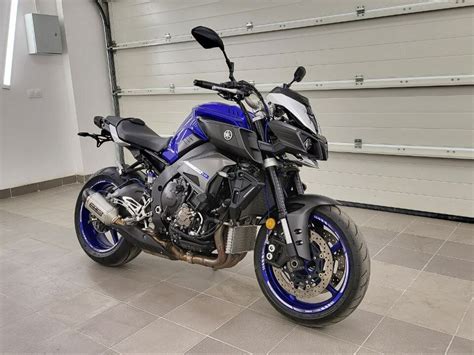 Купить б у Yamaha MT 10 инжектор 6 передач в Москве синий naked bike 2020 года на Авто ру ID