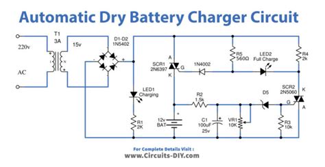 Automatic Battery Charger Circuit