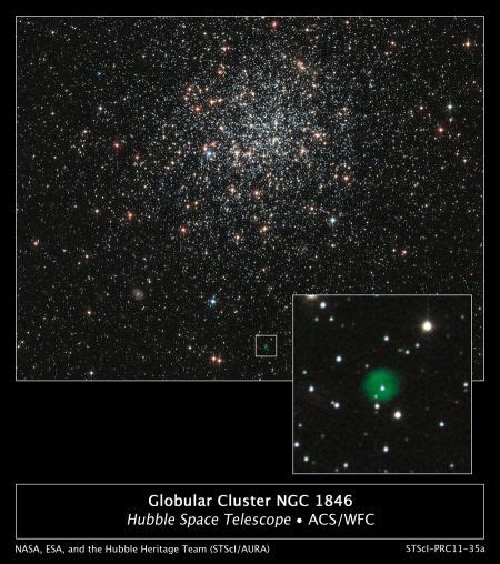 哈勃望远镜拍摄16万光年外壮观球状星团图科学探索科技时代新浪网